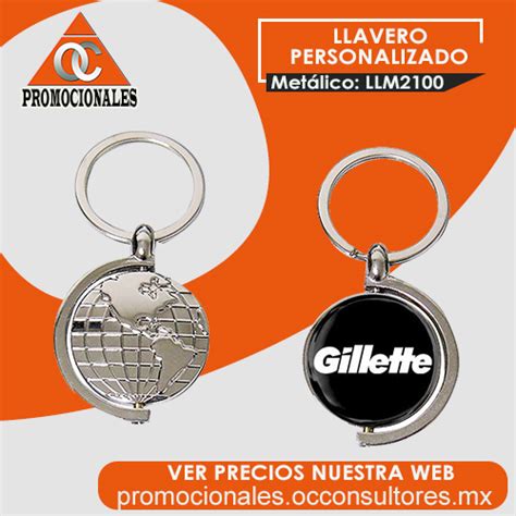 Llaveros Metálicos personalizados con tu Logo 